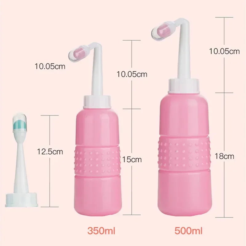 350ml/500ml Bidet Portable Spray pour les femmes , laveuse d’eau pour bébé