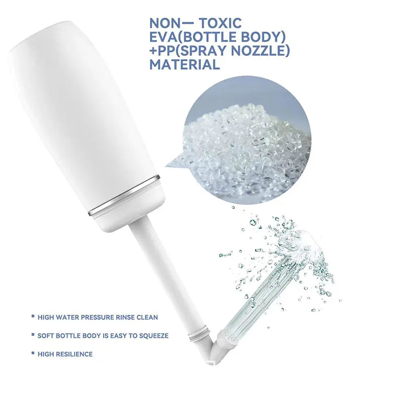 Bidet portable, pulvérisateur de bidet portatif, hygiène féminine, bouteille propre