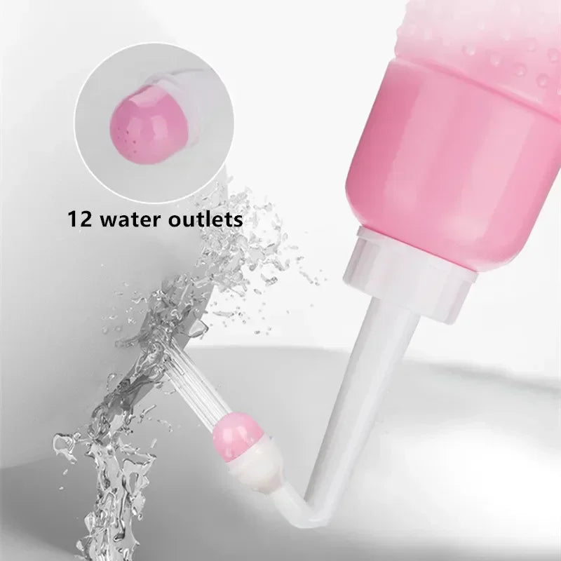 350ml/500ml Bidet Portable Spray  pour les femmes , laveuse d’eau pour bébé