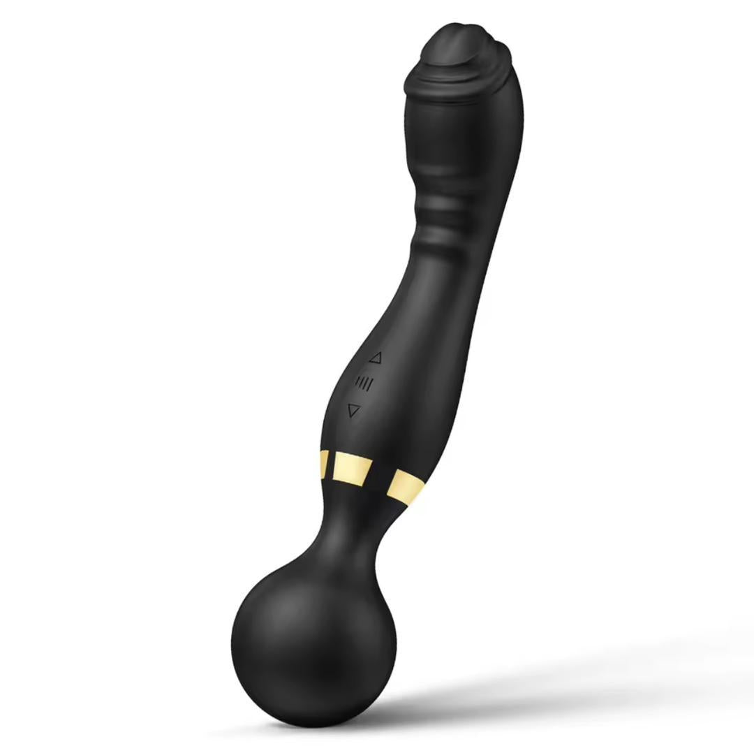 Vénus baguette chauffée double têtes gode vibrateur 20 modes adulte vibrateur pour femmes jouets sexuels